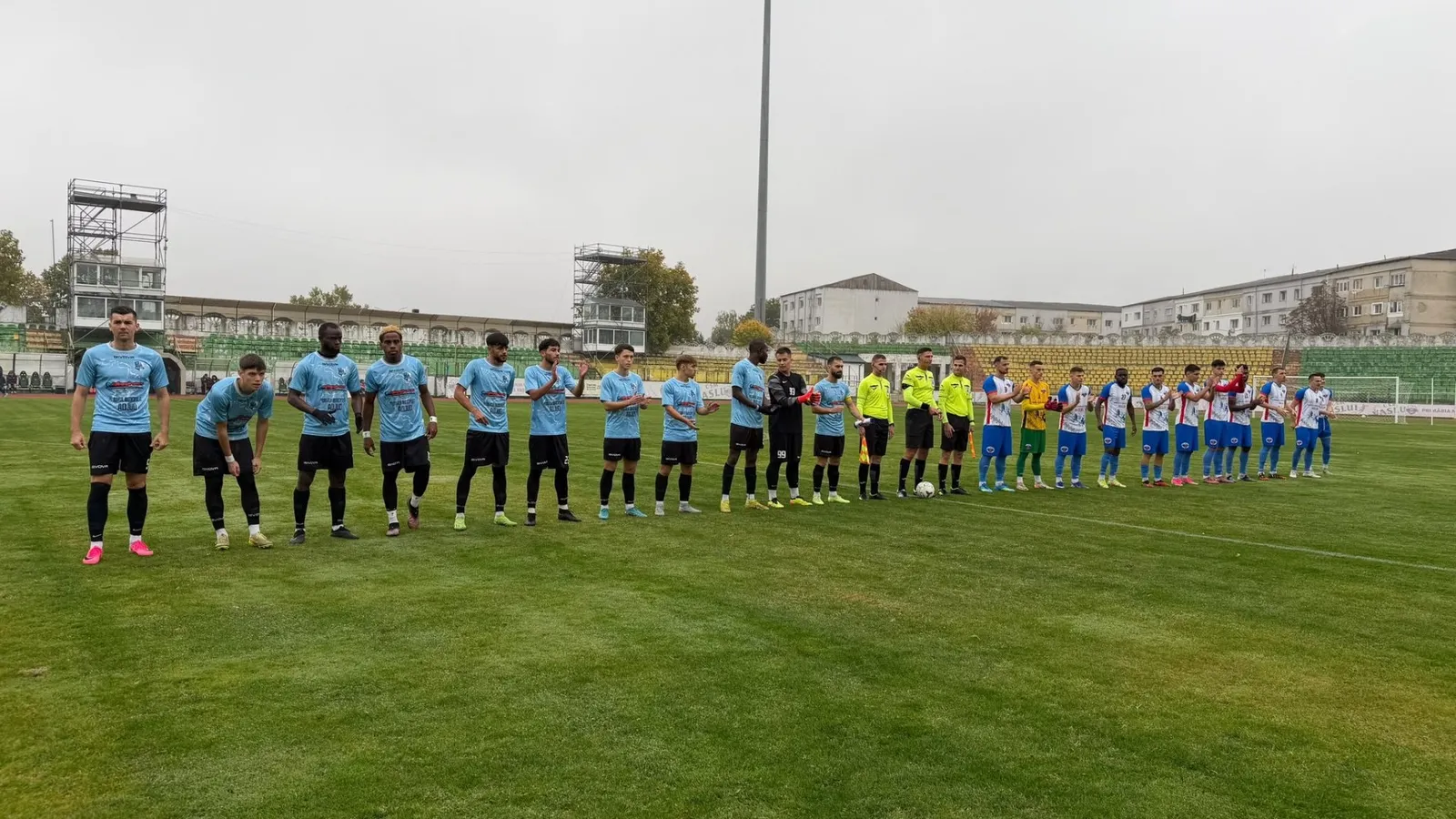 FOTBAL: CSM Adjud 1946 a pierdut la Vaslui, dar rămâne pe poziția secundă în serie